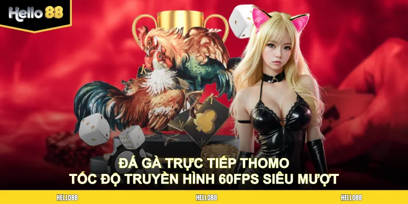 Đá gà trực tiếp Thomo