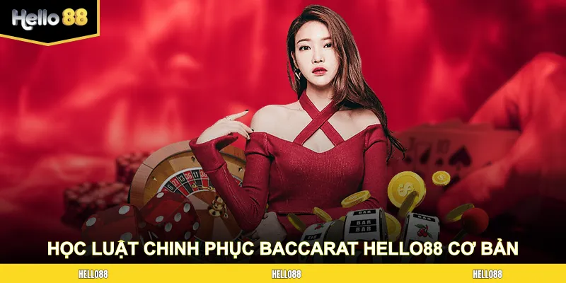Học luật cùng cách chinh phục Baccarat Hello88 cơ bản nhất