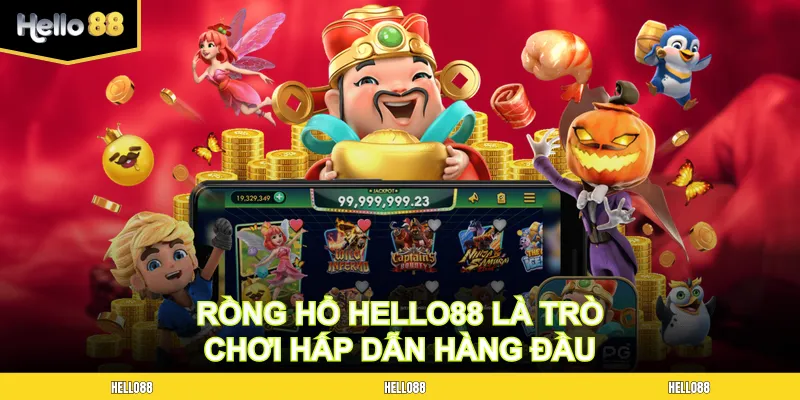 Rồng Hổ Hello88 là trò chơi hấp dẫn hàng đầu